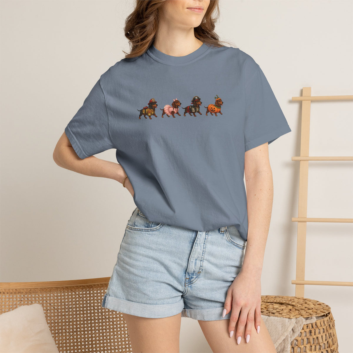 Dachshund Halloween Costume T-Shirt