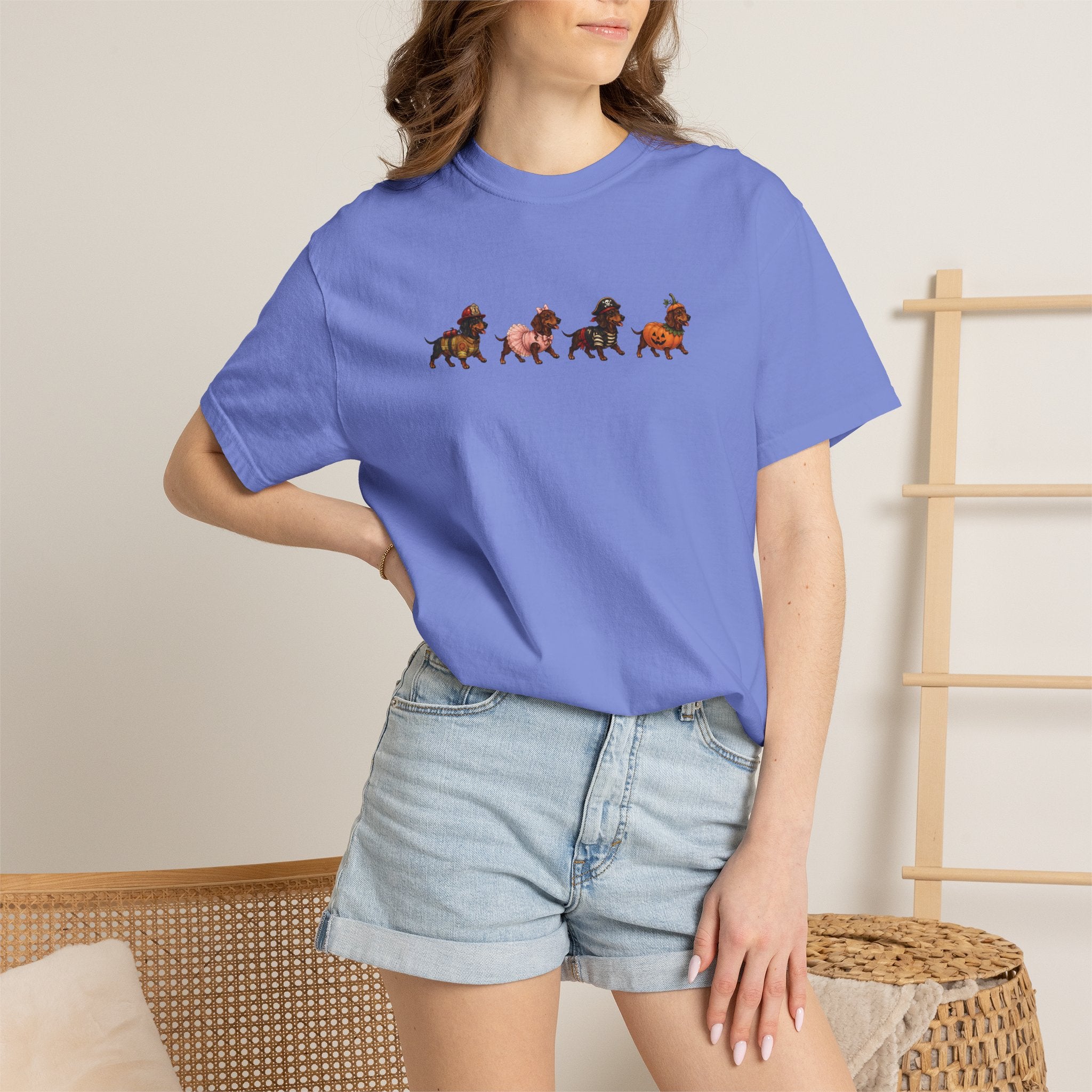 Dachshund Halloween Costume T-Shirt