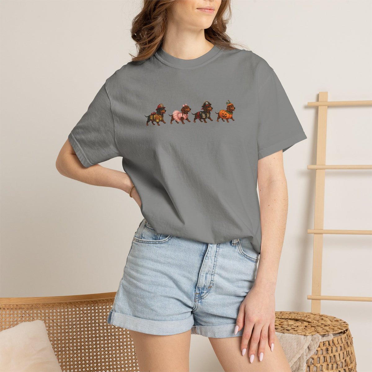 Dachshund Halloween Costume T-Shirt