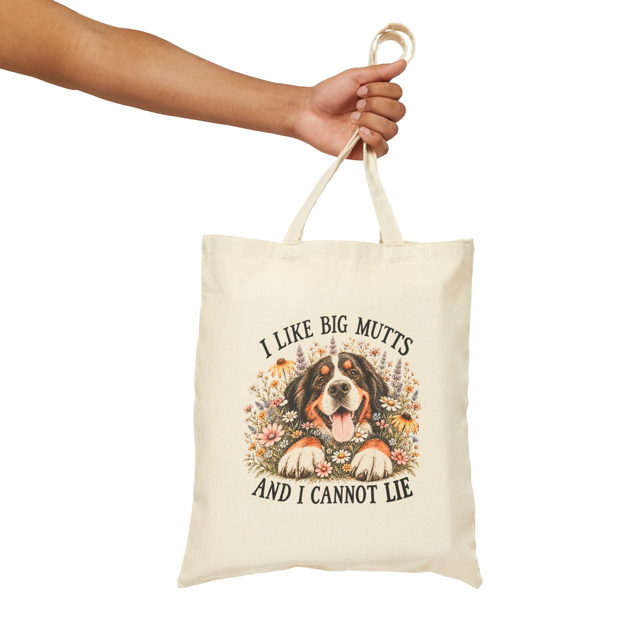 I Like Big Mutts Bernese Mountain Dog Tote Bag
