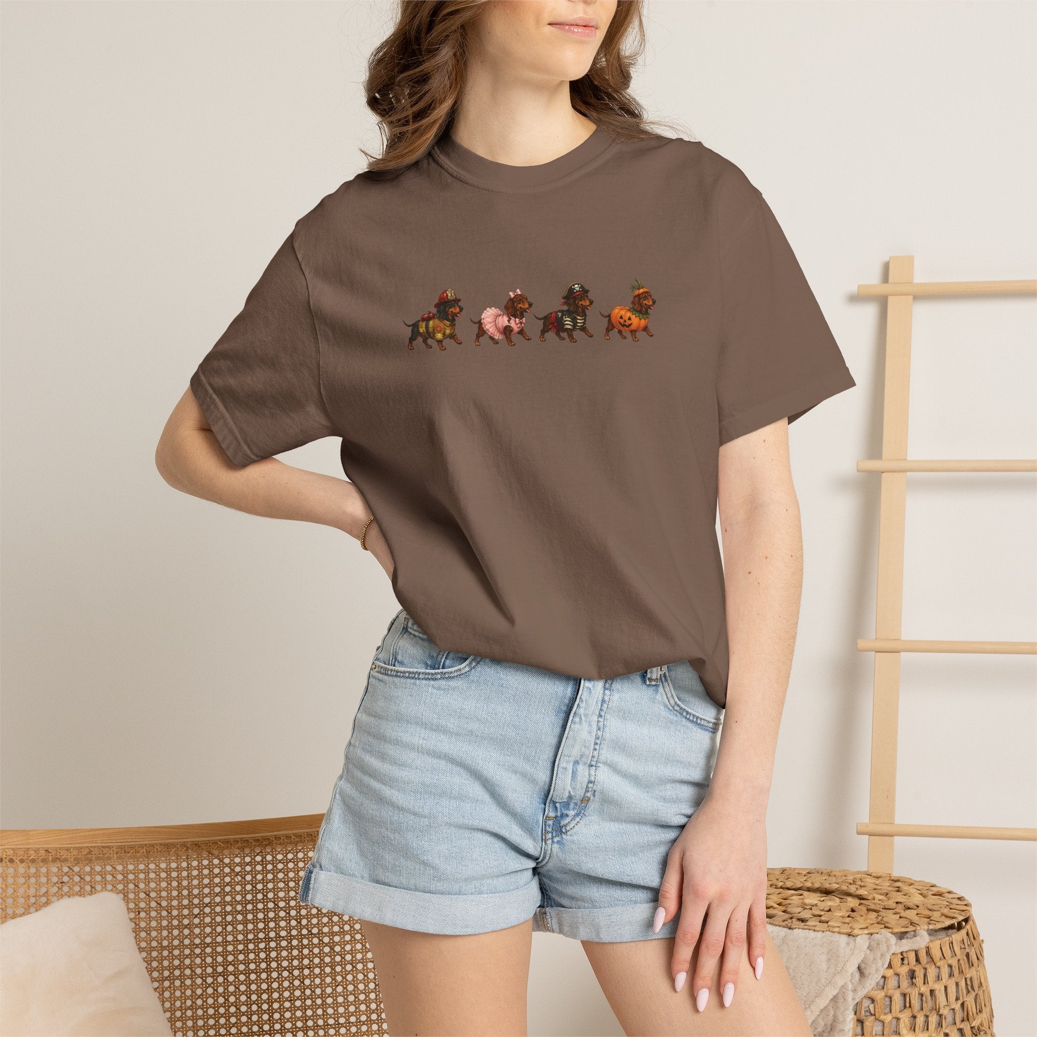 Dachshund Halloween Costume T-Shirt