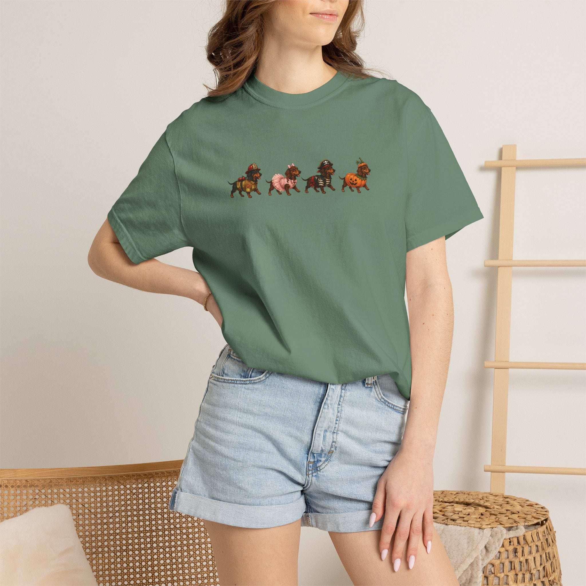 Dachshund Halloween Costume T-Shirt