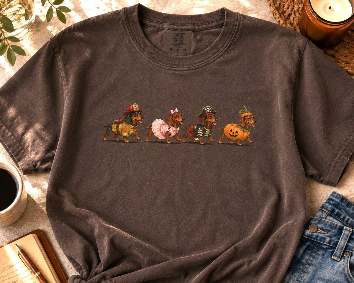 Dachshund Halloween Costume T-Shirt