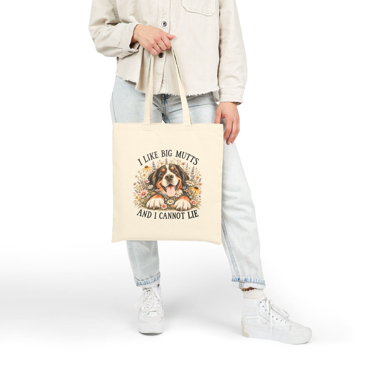 I Like Big Mutts Bernese Mountain Dog Tote Bag