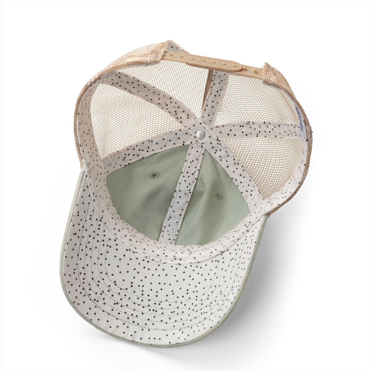 Women’s Embroidered Fishing Hat – Crappie Attitude High Ponytail Trucker Hat