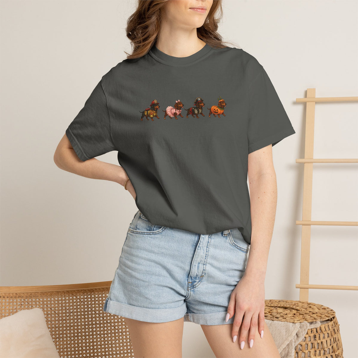 Dachshund Halloween Costume T-Shirt