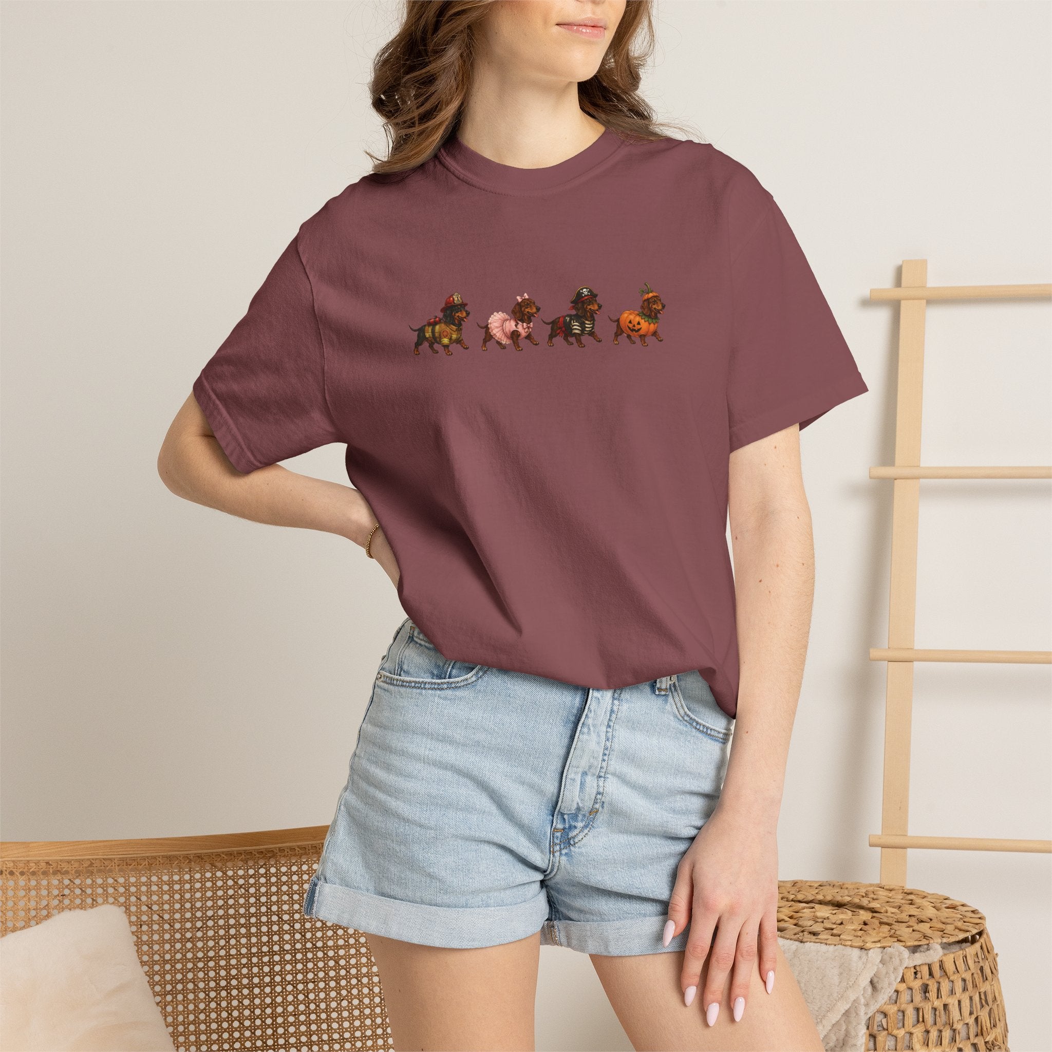 Dachshund Halloween Costume T-Shirt
