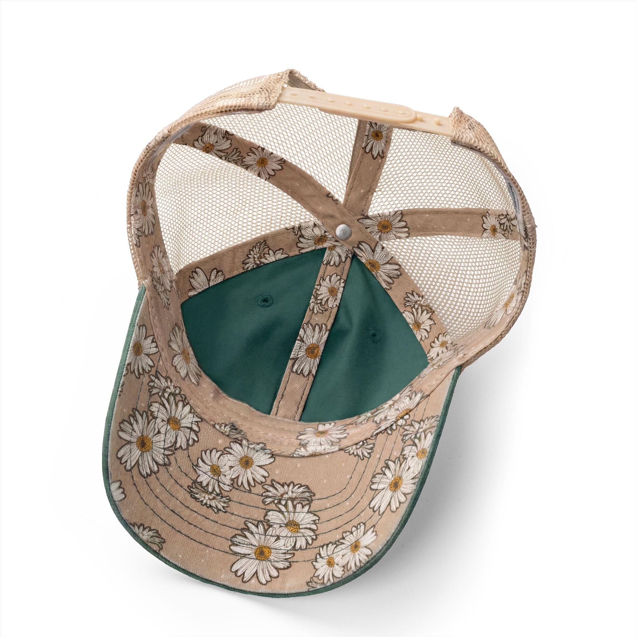 Women’s Embroidered Fishing Hat – Crappie Attitude High Ponytail Trucker Hat