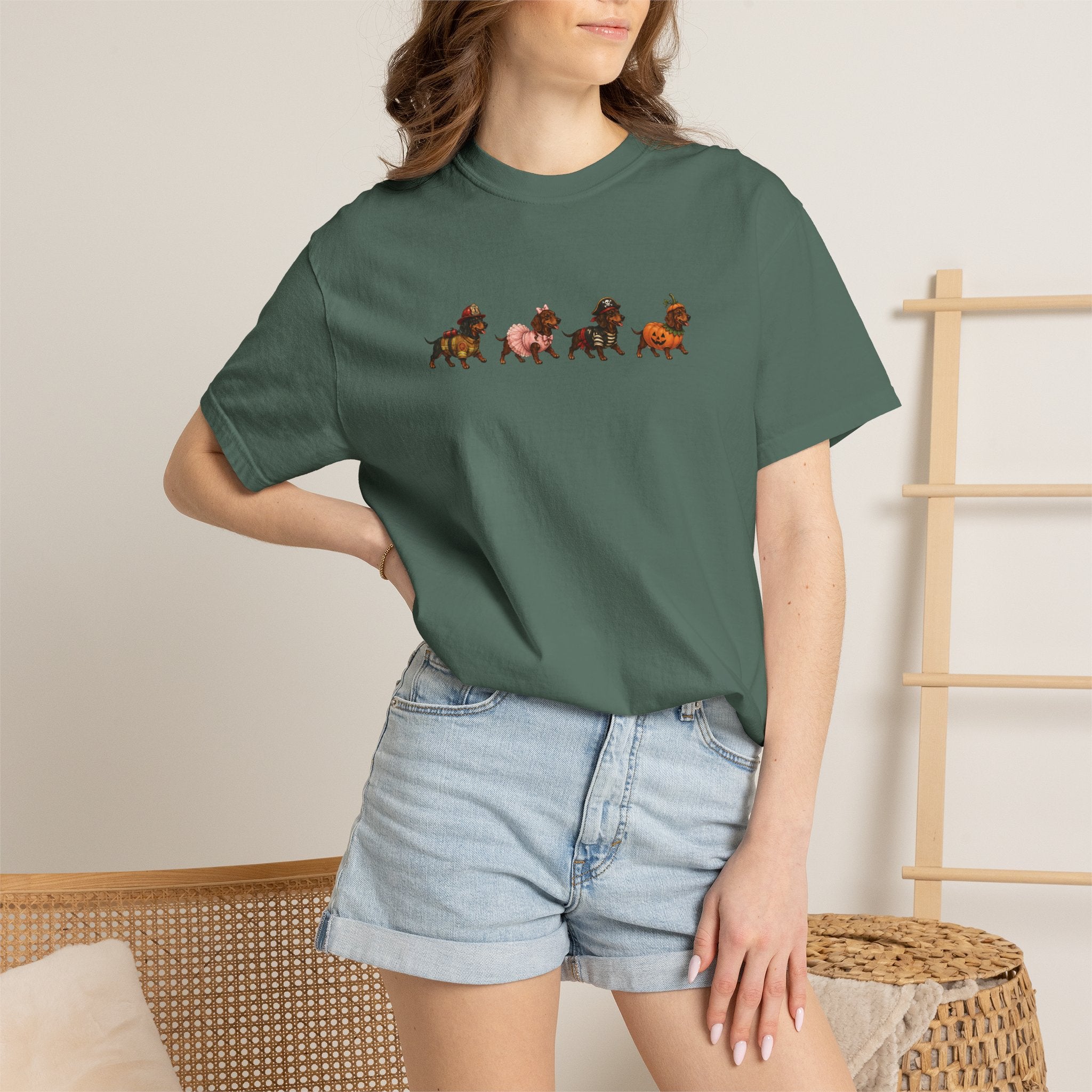 Dachshund Halloween Costume T-Shirt