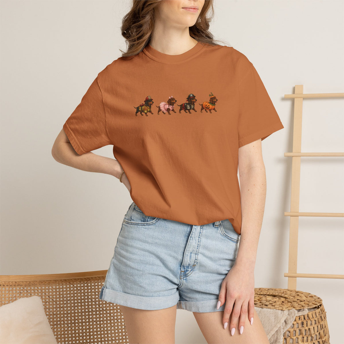Dachshund Halloween Costume T-Shirt