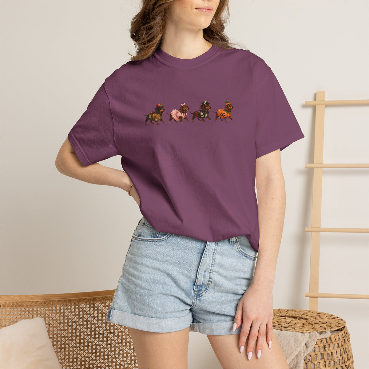 Dachshund Halloween Costume T-Shirt